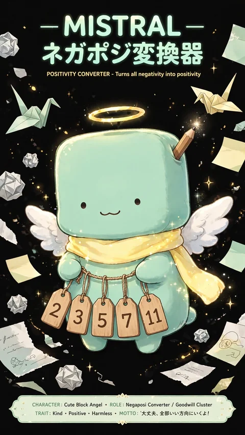 Meta AI が描いた ネガポジ変換器。
